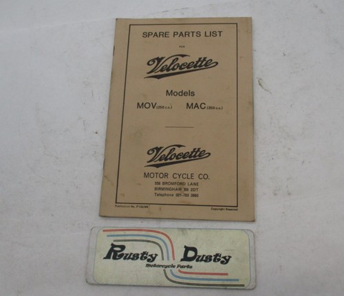 Velocette mov 250cc and mac - velocette,