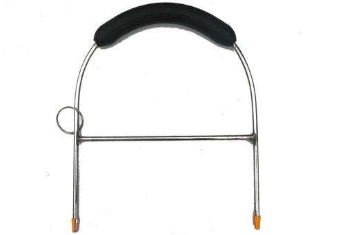 Stainless steel falconry bow - stainless,