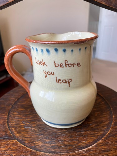 Dartmouth pottery jug look - dartmouth,