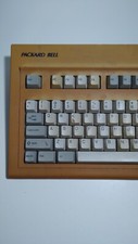 Vintage Packard Bell BTC keyboard white switches NO CORD