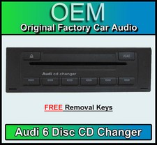 Audi TT MK2 6 CD Glovebox changer Audi Concert Chorus Symphony RNS-E Sat Nav