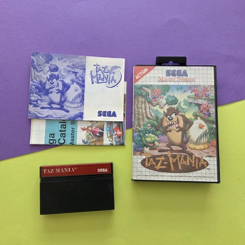 Taz mania sega master system - taz-mania,