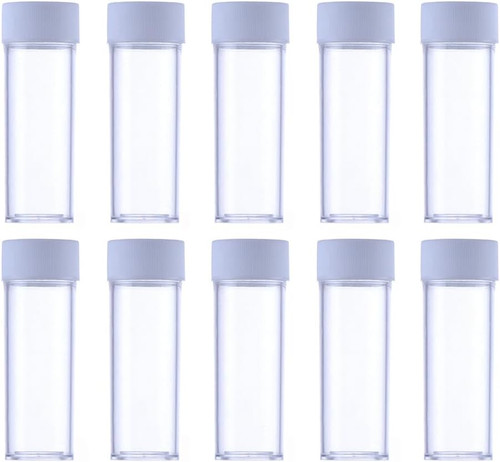 12pcs 25ml plastic test - 25ml, tubes