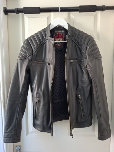 Superdry leather jacket size - superdry,