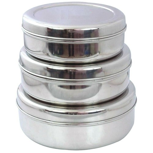3pc stainless steel cake - steel,