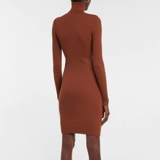 Wolford Dress Ribbed Wool Knit