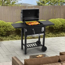 Outdoor Smoker Barbecue Charcoal Portable BBQ Grill Home Garden Party Cooking