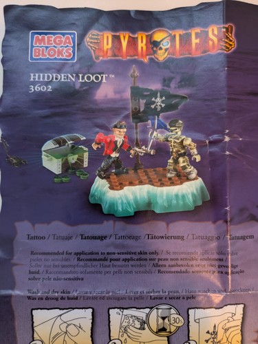 Mega bloks 3602 - bloks, pyrates