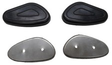 Tank rubber knee pad with