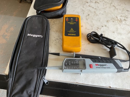 Megger tpt420 voltage - megger,