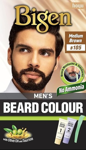 Bigen men beard color - bigen,