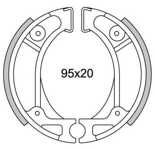 Front brake pads newfren - pads,
