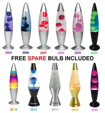 Large Lava Glitter Lamps Motion Wax Liquid Relaxation Light Gift 16" & 13" Sizes