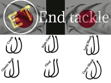 Carp Hooks Japanese Made Wide Gape, Curve, Long, Chod, Crank Barbless-Micro barb