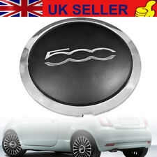 FITS FIAT 500 2012-2022 133mm WHEEL COVER CENTRE HUB CAP CHROME SILVER 51884863