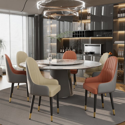 Large dining chairs 2pcs - dining,
