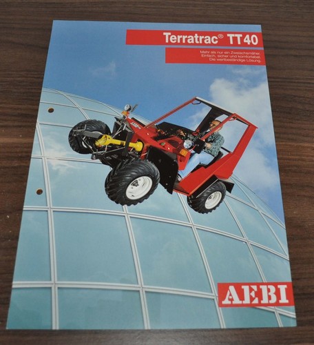 Aebi terratrac tt40 - aebi,