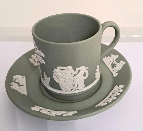 Wedgwood green jasper ware - wedgwood,