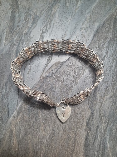 Sterling silver gate bracelet - gate,