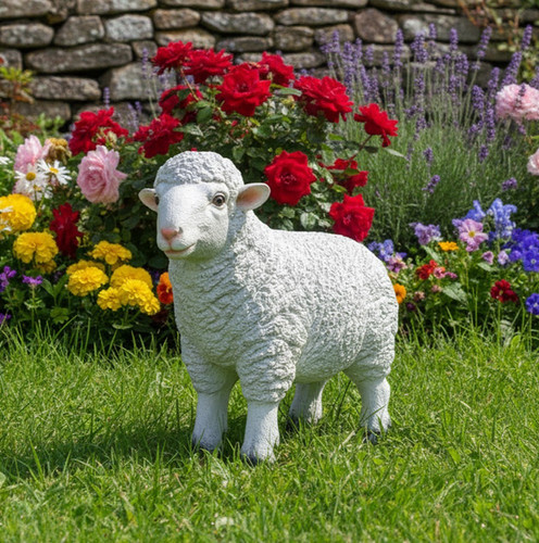 White sheep lamb - white,