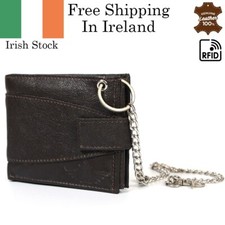 Brand New Genuine Leather RFID Blocking Wallet