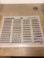 Vintage Mecanorma Letraset