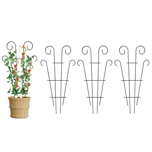3pcs climbing plants trellis - climbing,