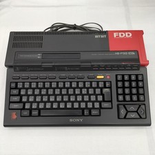 Sony HB-F1XD MSX2 Personal Computer 3.5" FDD MSX-MUSIC Vintage Retro 80s Junk