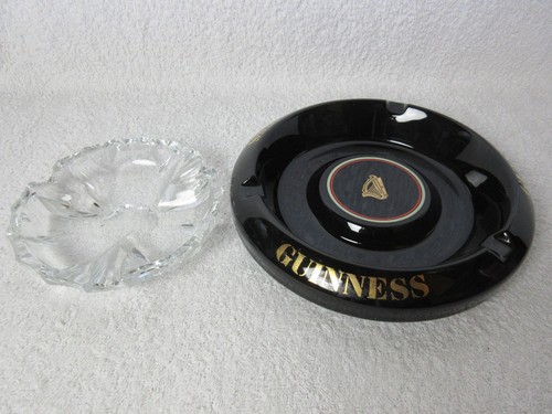 Large black ceramic guinness - large,