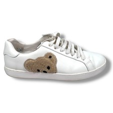 Palm Angels Teddy Bear Sneakers Men’s US 6 EU 39 White Casual Lace Up Shoes