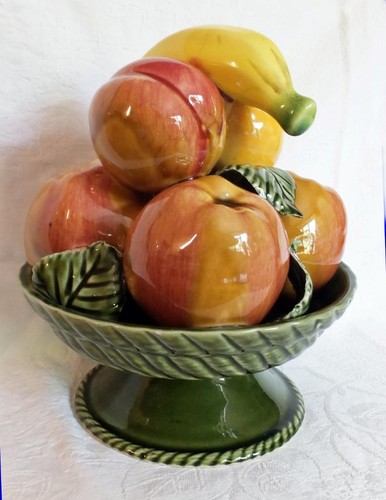Vintage portugese pottery bowl - pottery,