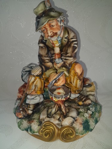 Large capodimonte porcelain - large,