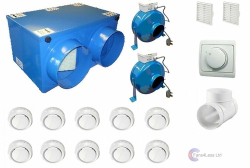 Heat recovery ventilation fan - heat,