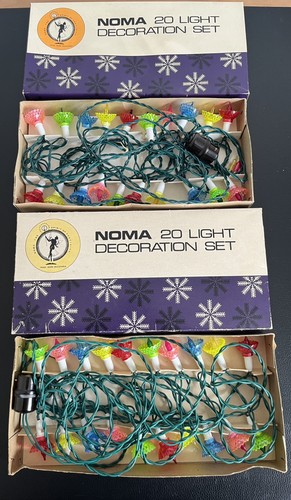 Vintage noma christmas lights - noma,