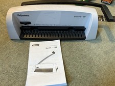 Fellowes Starlet 2+ 120 Comb Binding Machine A4 Manual Punch Binder 120 Sheet