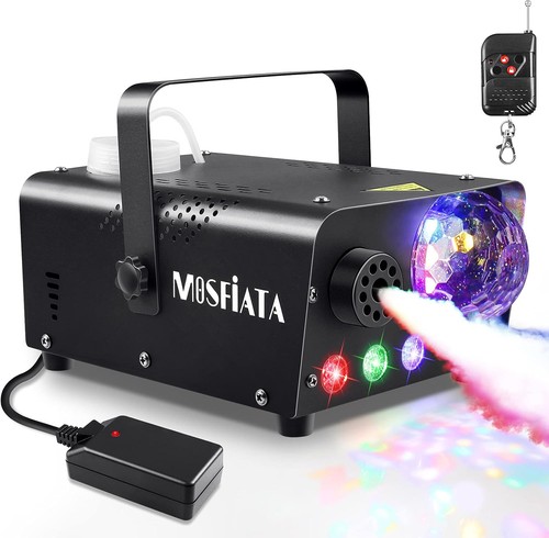 Fog machine with disco lights - fog,