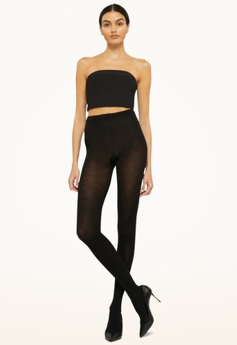 Wolford merino wool tights - wolford,