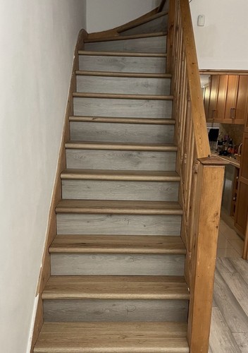 Oak stair cladding step kit - cladding,