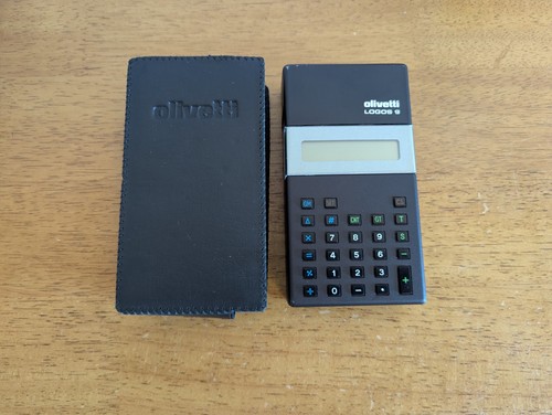 Olivetti logo calculator - 9, &