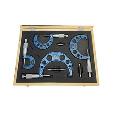 4pc metric micrometer set