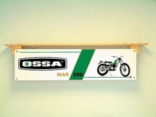 Ossa MAR 250 Banner Motorcycle Workshop Classic Trials Off Road Wall Display