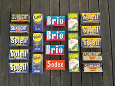 1 VINTAGE UNUSED BOXED BELGIAN / FRENCH LAUNDRY SOAPS TV SHOP SUPERMARKET PROPS