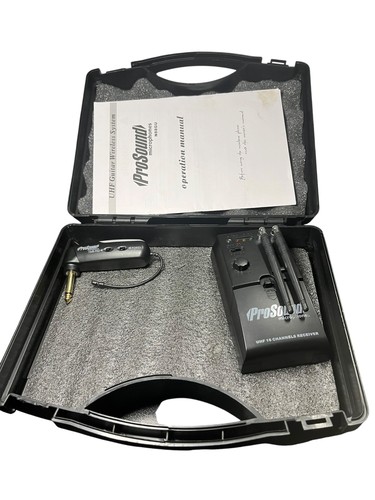 Prosound n88gu uhf channel - n88gu,