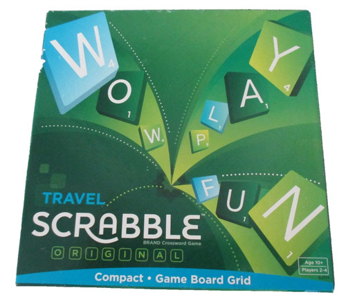 Compact travel scrabble - travel,
