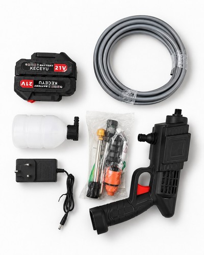 21v cordless pressure washer - 21v,