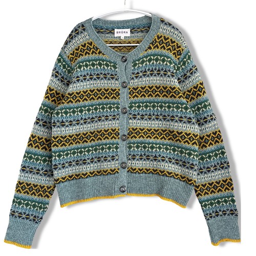 Brora wool fair isle patterned - wool,