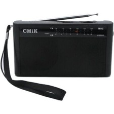 2 Band AM/FM Radio Portable Shortwave Antique Long Range Old vintage Speaker