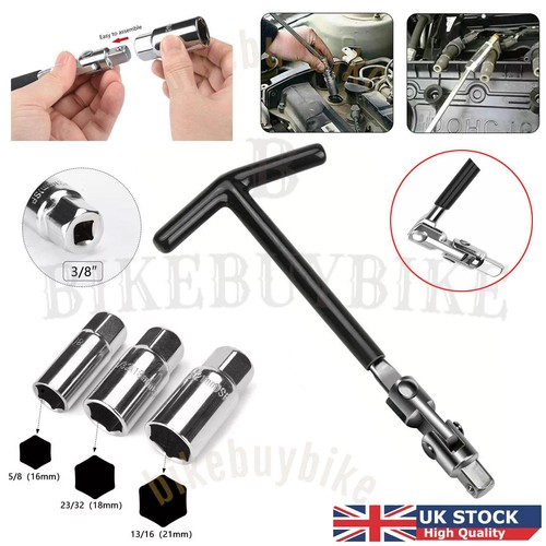 Bar spark plug wrench - 4, t-bar