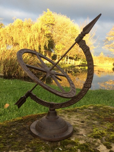 Cast iron armillary - cast,