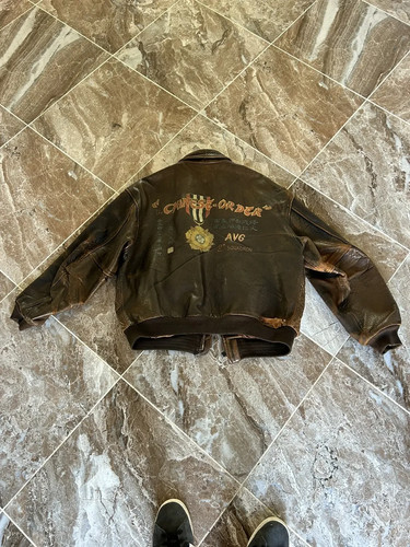 Avirex vintage leather jacket - avirex,